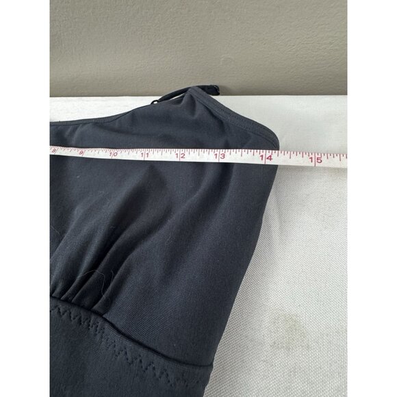Spanx L Black Babydoll Slip Dress Shapewear Slimming Smoothing Support Breathabl - Picture 7 of 9